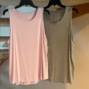 Nine West Pink and Gray Tank Tops size XXL